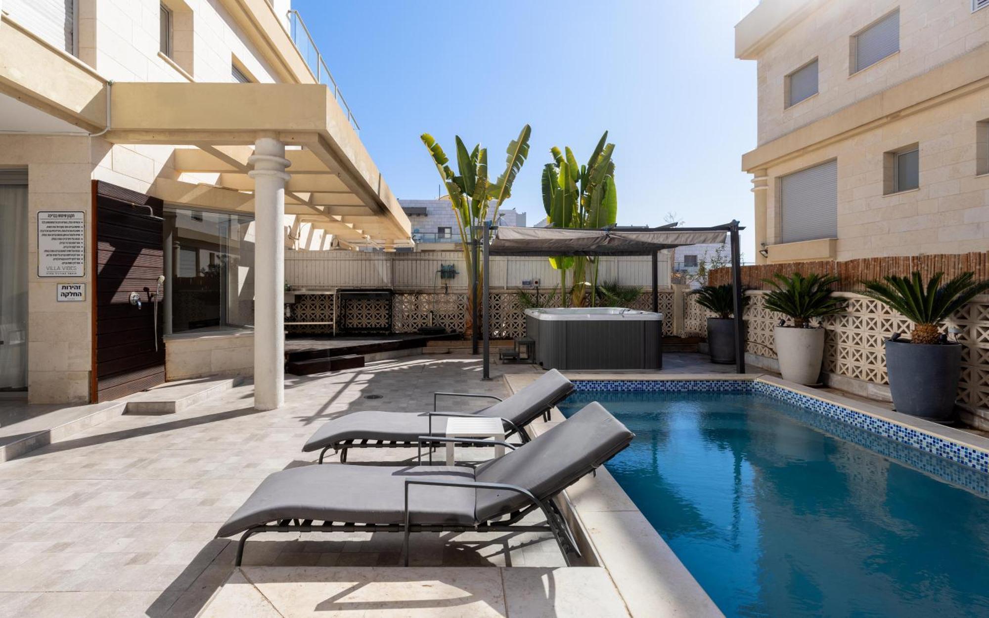 Hotel Sahara - Designed Duplex With A Private Pool à Eilat Extérieur photo